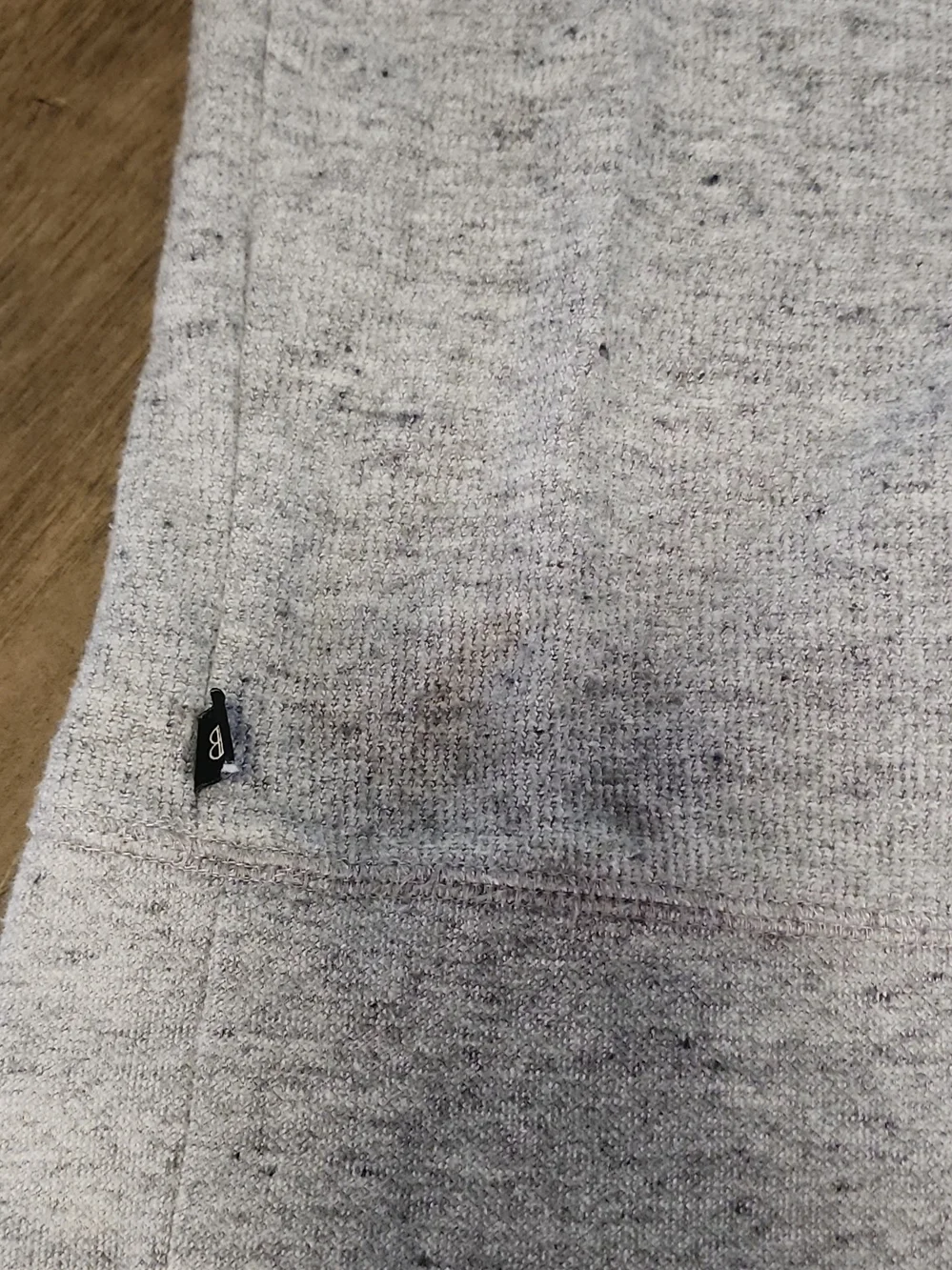 Light Heathered Banana Republic Crewneck Sweater - Grey